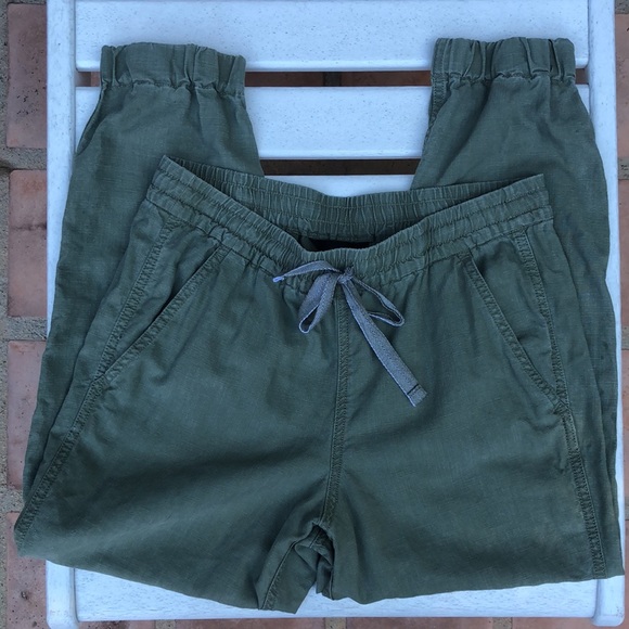 J Crew Linen Beach Pants Size 4 - Picture 3 of 4